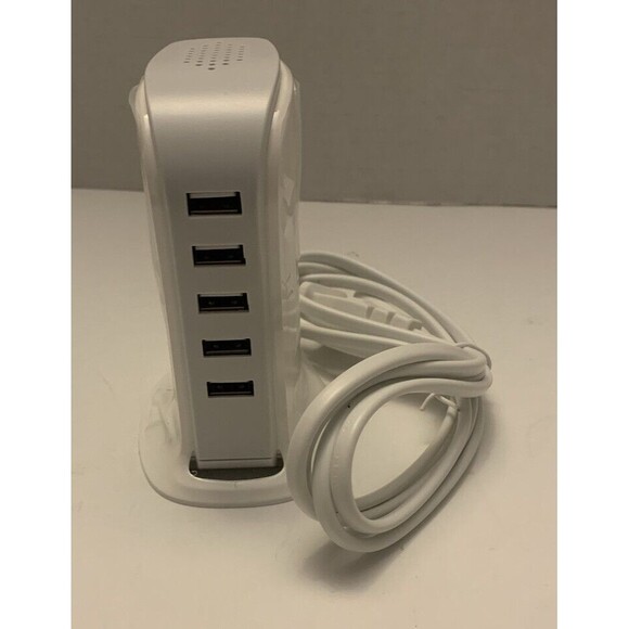 20W Multi 5 Port USB Charger Desktop Hub Fast Charging Station Adapter 5V/4A US - Picture 4 of 5